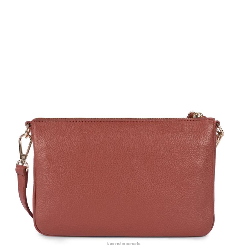 Women Small Clutch Dune 4J6H941 Bag Bois Rouge Lancaster Paris
