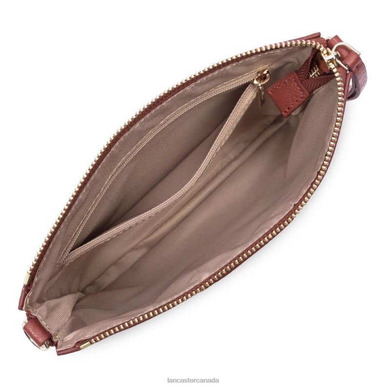 Women Small Clutch Dune 4J6H941 Bag Bois Rouge Lancaster Paris