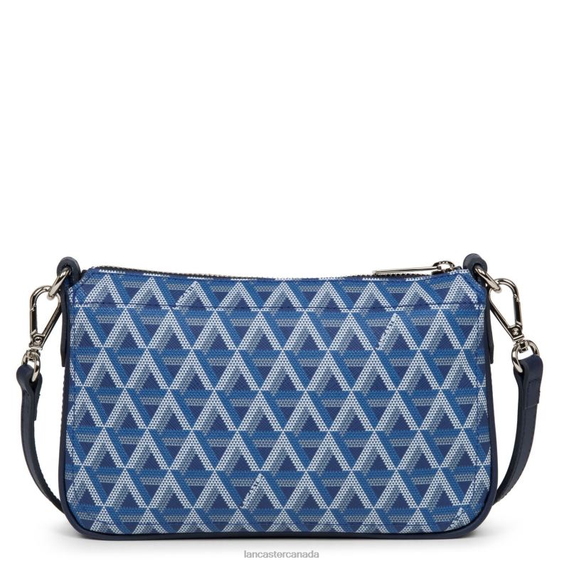 Women Small Clutch Ikon 4J6H1082 Bag Bleu Electrique Lancaster Paris
