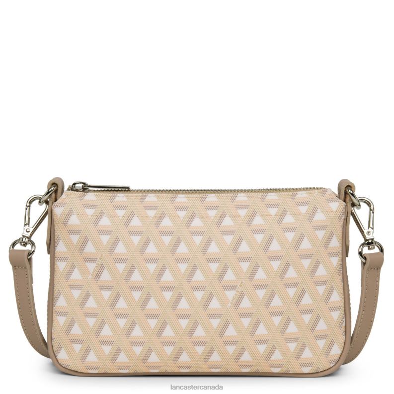 Women Small Clutch Ikon 4J6H1085 Bag Beige Lancaster Paris