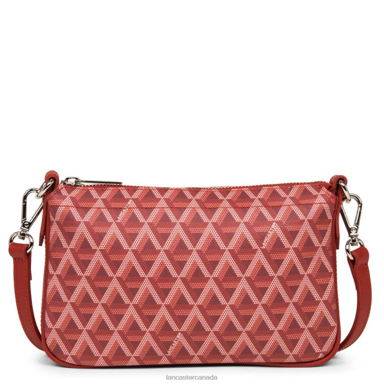 Women Small Clutch Ikon 4J6H1086 Bag Carmin Lancaster Paris