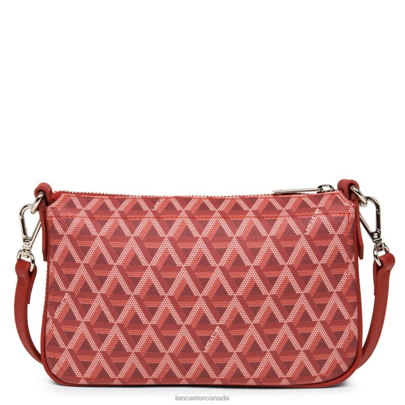 Women Small Clutch Ikon 4J6H1086 Bag Carmin Lancaster Paris