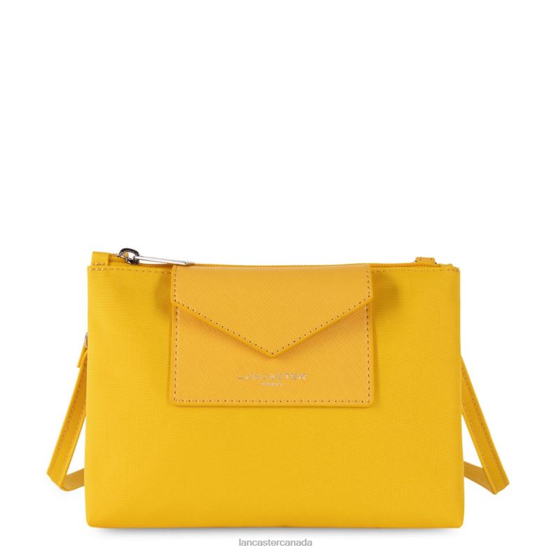 Women Small Clutch Smart Kba 4J6H601 Bag Jaune Lancaster Paris