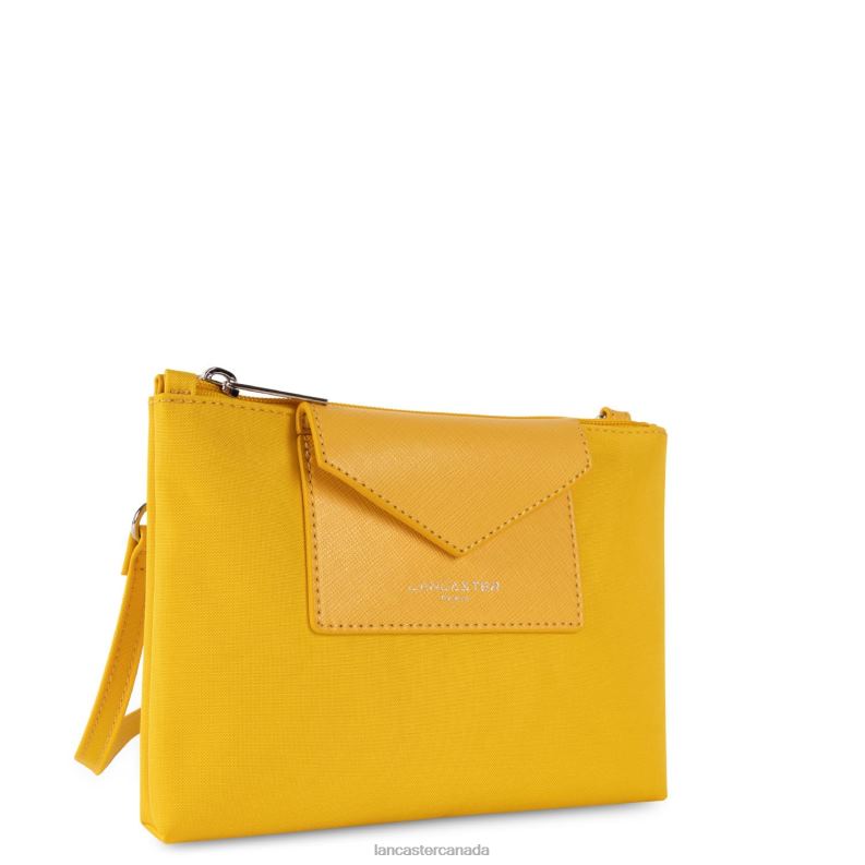 Women Small Clutch Smart Kba 4J6H601 Bag Jaune Lancaster Paris