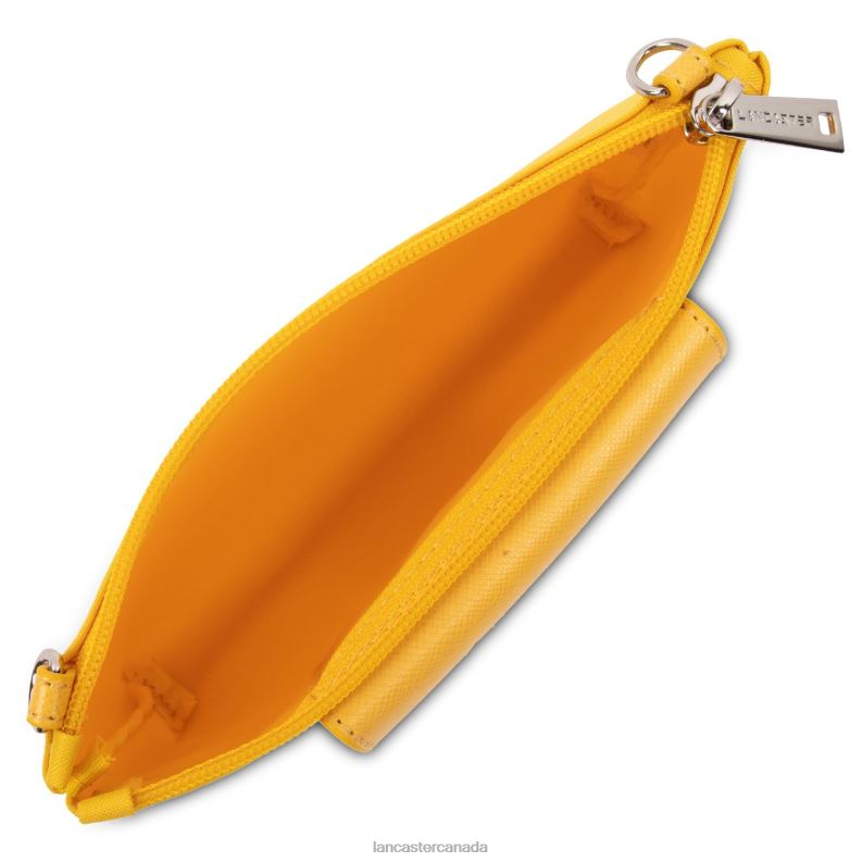 Women Small Clutch Smart Kba 4J6H601 Bag Jaune Lancaster Paris