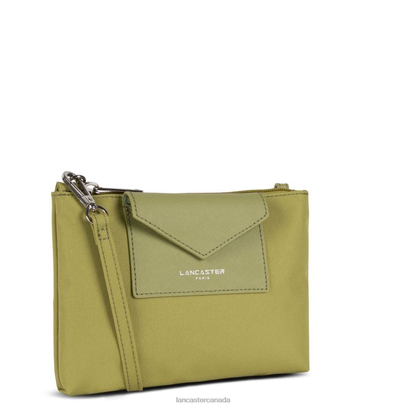 Women Small Clutch Smart Kba 4J6H603 Bag Pistache Lancaster Paris
