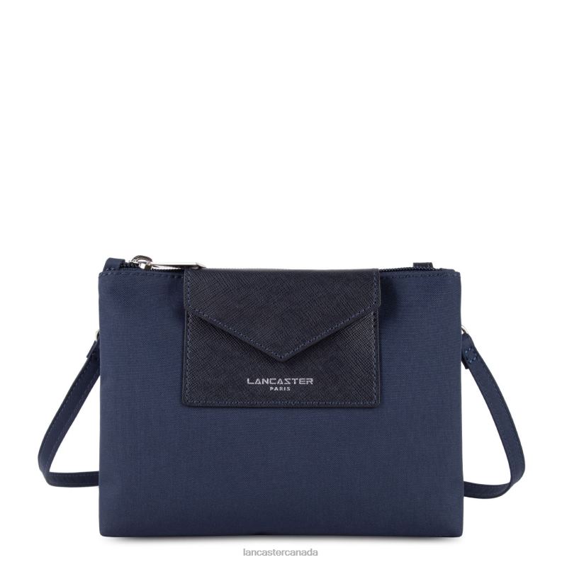 Women Small Clutch Smart Kba 4J6H604 Bag Bleu Fonce Lancaster Paris