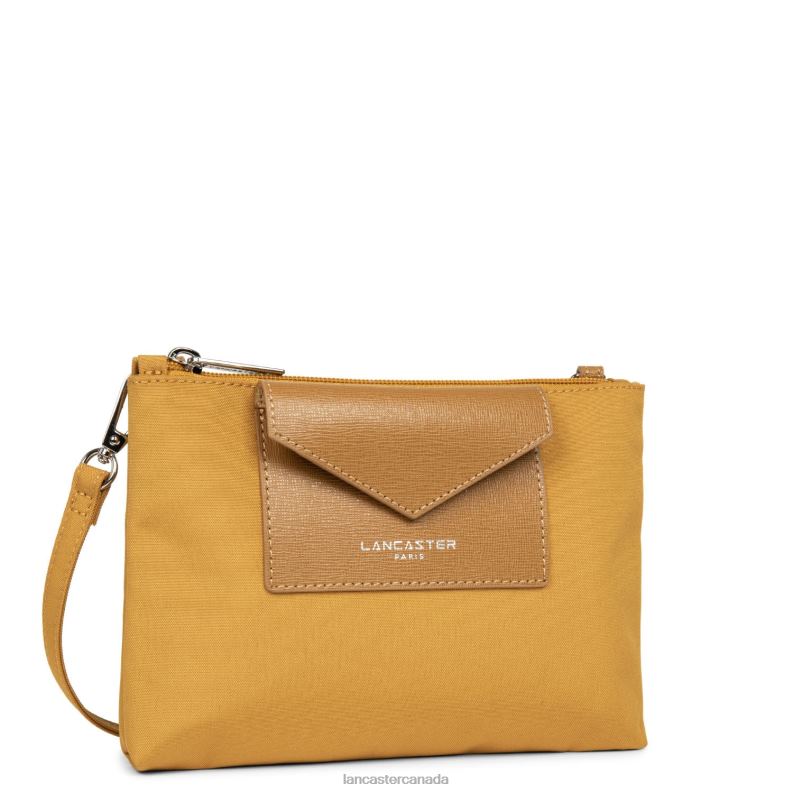 Women Small Clutch Smart Kba 4J6H612 Bag Moutarde Lancaster Paris