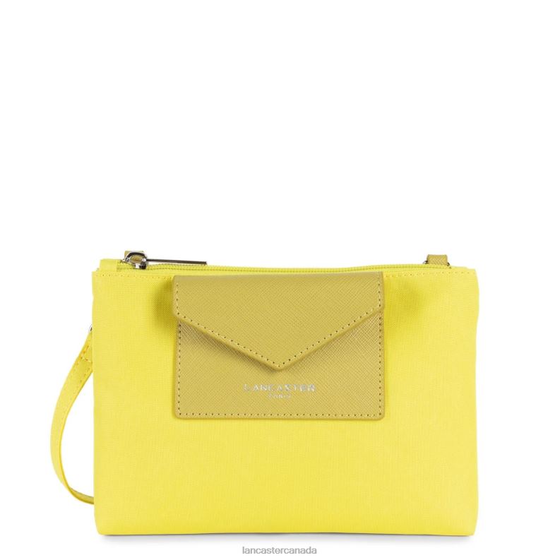 Women Small Clutch Smart Kba 4J6H615 Bag Citron Lancaster Paris