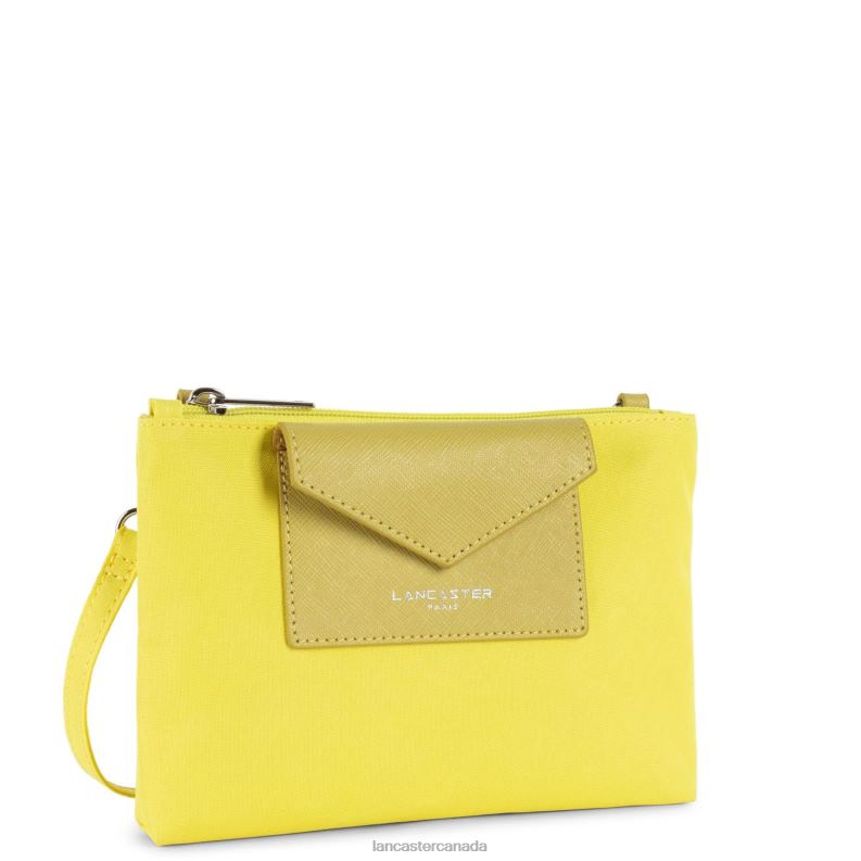 Women Small Clutch Smart Kba 4J6H615 Bag Citron Lancaster Paris
