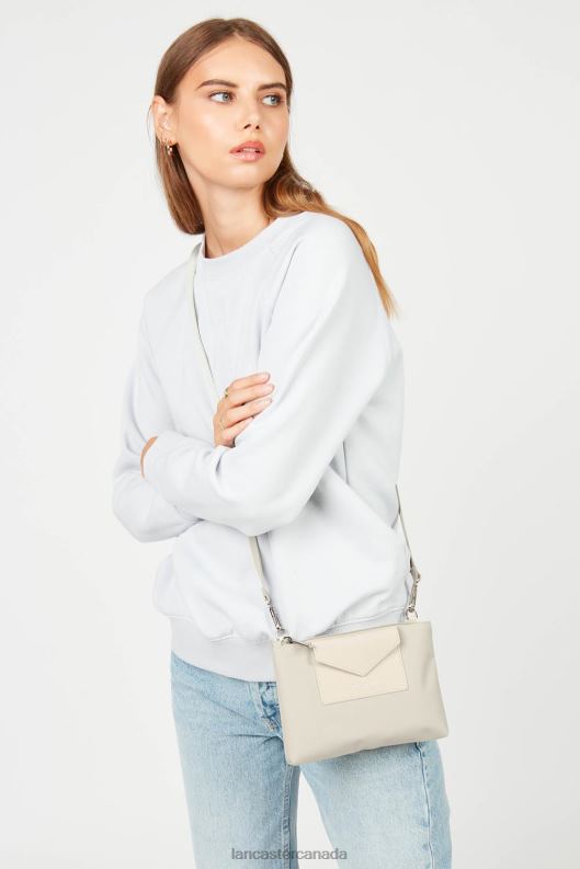 Women Small Clutch Smart Kba 4J6H616 Bag Ecru Lancaster Paris