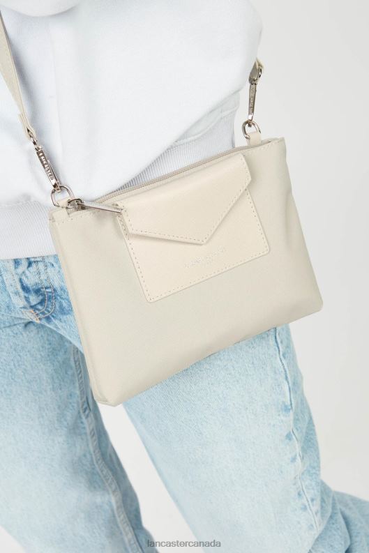 Women Small Clutch Smart Kba 4J6H616 Bag Ecru Lancaster Paris