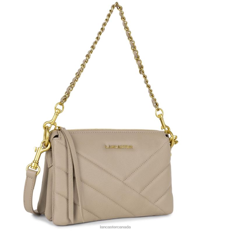 Women Small Clutch Soft Matelasse 4J6H1018 Bag Galet Lancaster Paris