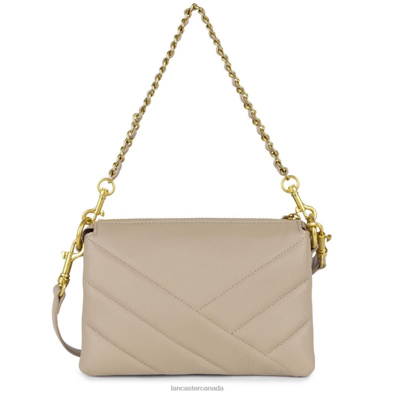 Women Small Clutch Soft Matelasse 4J6H1018 Bag Galet Lancaster Paris