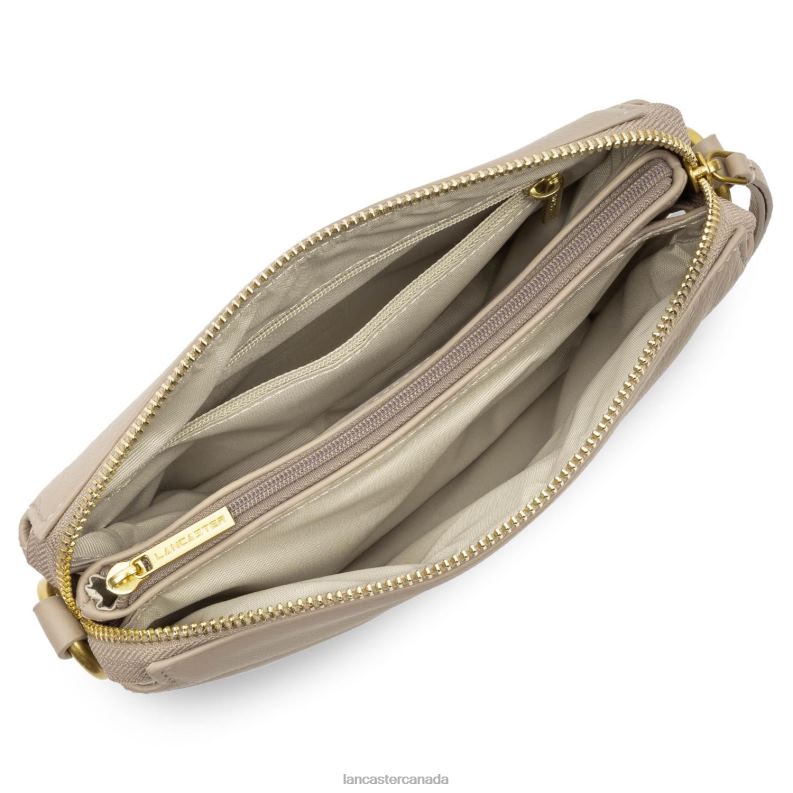 Women Small Clutch Soft Matelasse 4J6H1018 Bag Galet Lancaster Paris