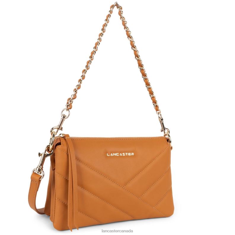 Women Small Clutch Soft Matelasse 4J6H1028 Bag Gold Lancaster Paris