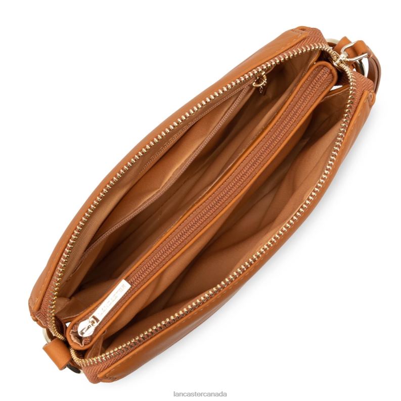 Women Small Clutch Soft Matelasse 4J6H1028 Bag Gold Lancaster Paris