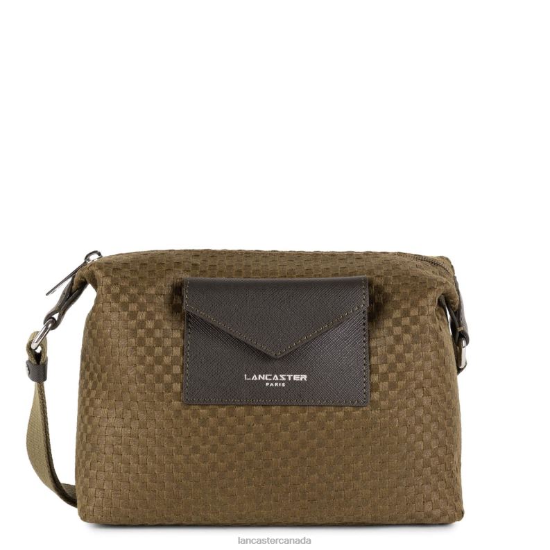 Women Crossbody Bag Actual Damier Tresse 4J6H2134 Bag Tabac Lancaster Paris