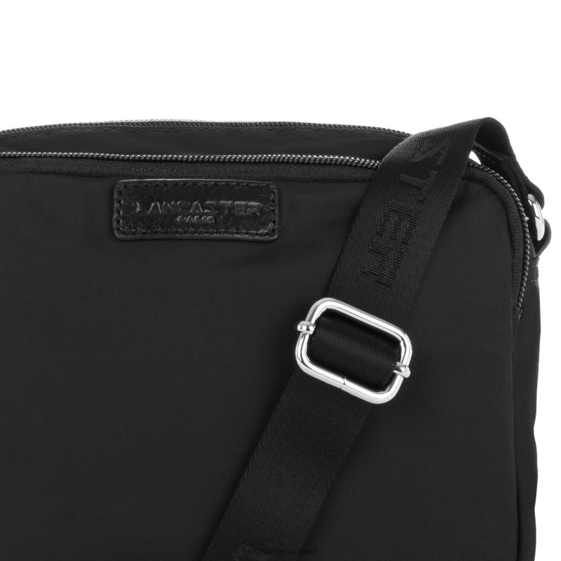 Women Crossbody Bag Basic Pompon 4J6H1771 Bag Noir Lancaster Paris
