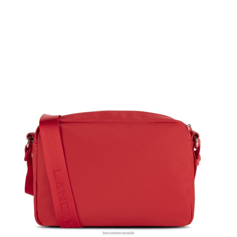 Women Crossbody Bag Basic Pompon 4J6H1777 Bag Corail Lancaster Paris