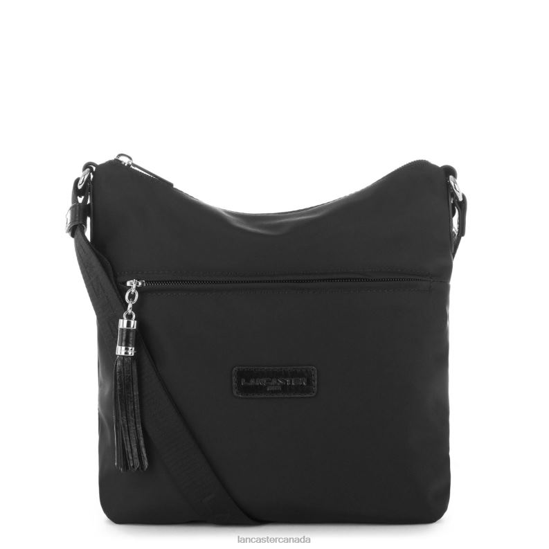 Women Crossbody Bag Basic Pompon 4J6H2357 Bag Noir Lancaster Paris