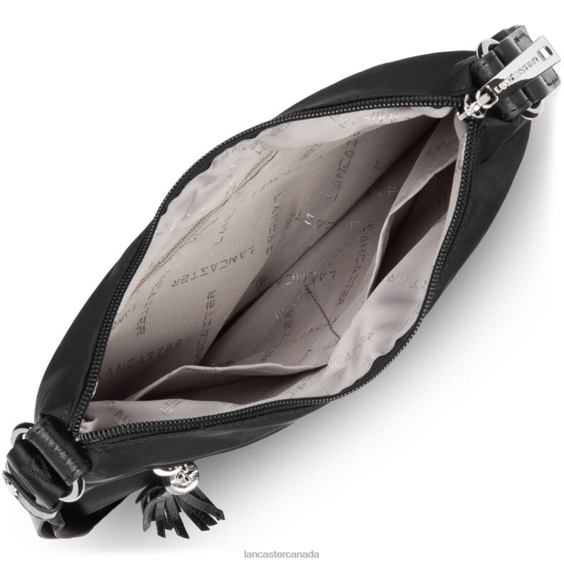 Women Crossbody Bag Basic Pompon 4J6H2357 Bag Noir Lancaster Paris