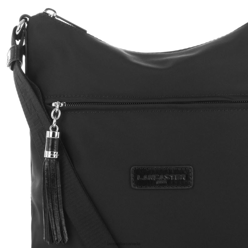 Women Crossbody Bag Basic Pompon 4J6H2357 Bag Noir Lancaster Paris