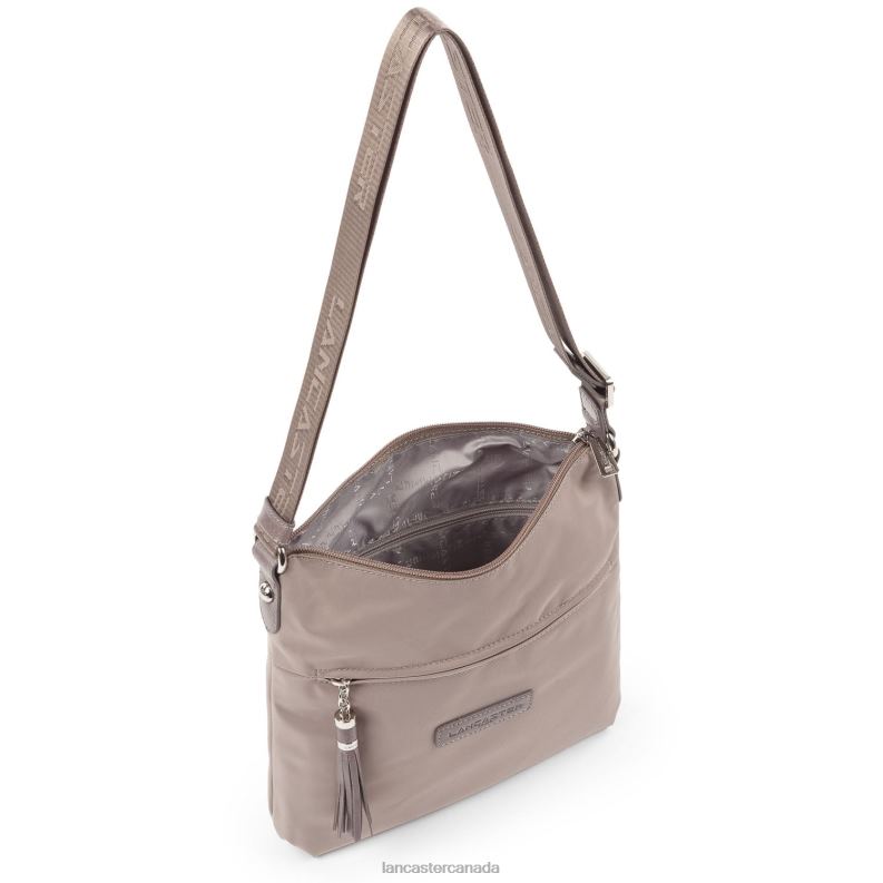 Women Crossbody Bag Basic Pompon 4J6H2358 Bag Galet Lancaster Paris