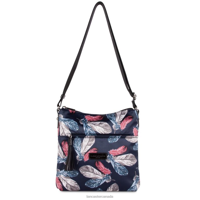 Women Crossbody Bag Basic Pompon 4J6H2363 Bag Plume Lancaster Paris