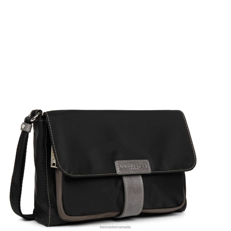 Women Crossbody Bag Basic Sport 4J6H1789 Bag Noir-Taupe-Galet Lancaster Paris