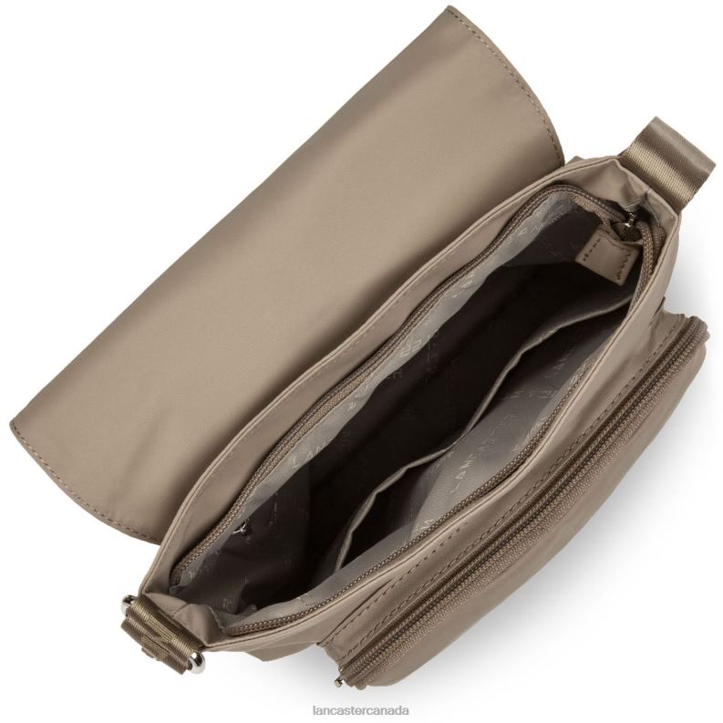 Women Crossbody Bag Basic Verni 4J6H1833 Bag Galet Lancaster Paris