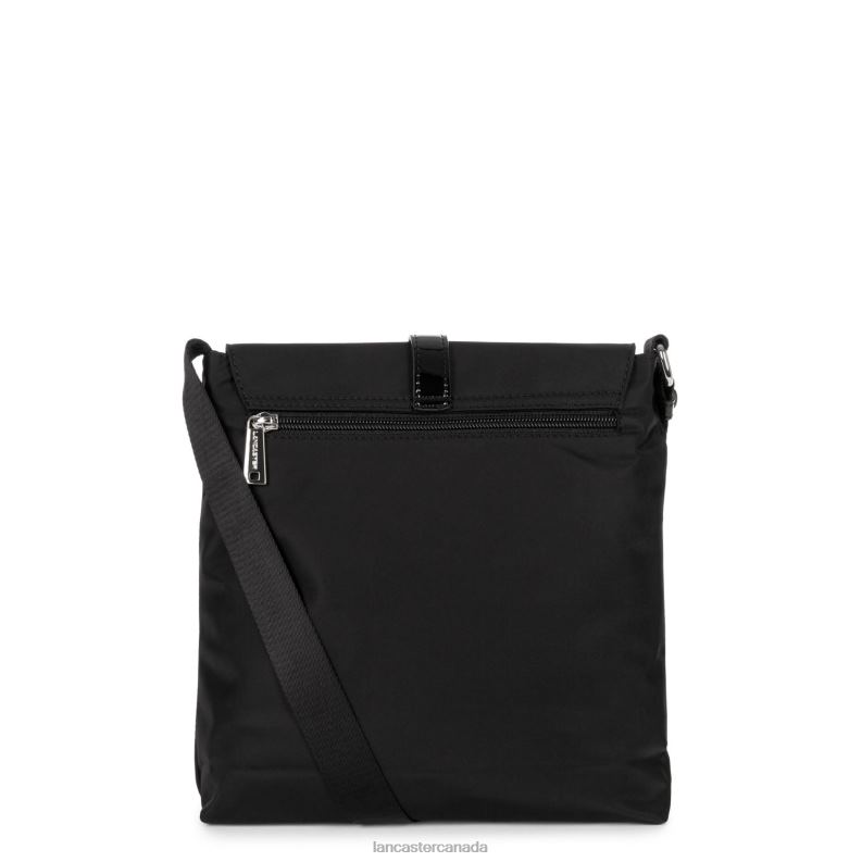 Women Crossbody Bag Basic Verni 4J6H1834 Bag Noir Lancaster Paris