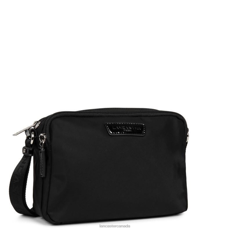 Women Crossbody Bag Basic Verni 4J6H1842 Bag Noir Lancaster Paris