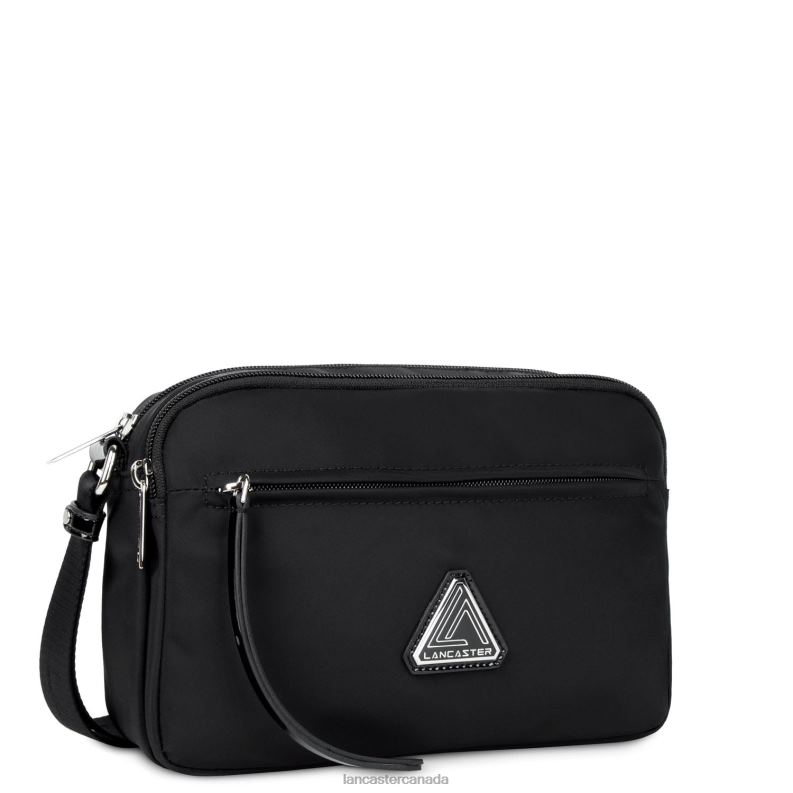 Women Crossbody Bag Basic Verni 4J6H1847 Bag Noir Lancaster Paris