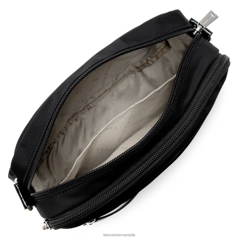 Women Crossbody Bag Basic Verni 4J6H1847 Bag Noir Lancaster Paris
