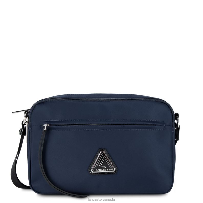 Women Crossbody Bag Basic Verni 4J6H1848 Bag Bleu Fonce Lancaster Paris