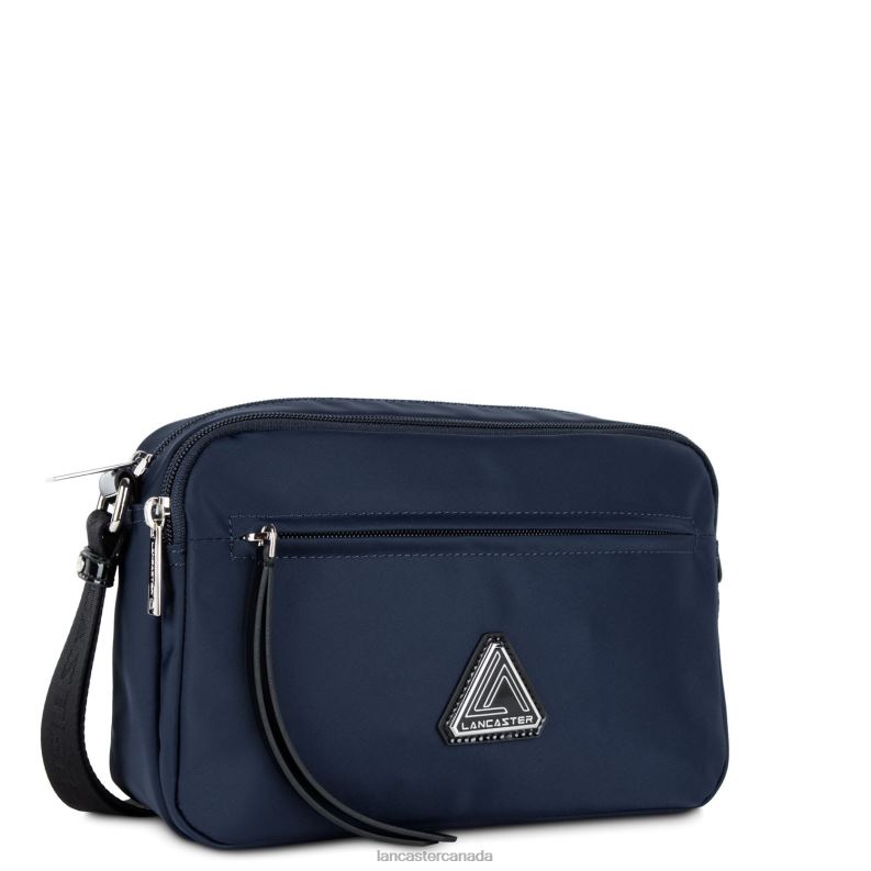 Women Crossbody Bag Basic Verni 4J6H1848 Bag Bleu Fonce Lancaster Paris
