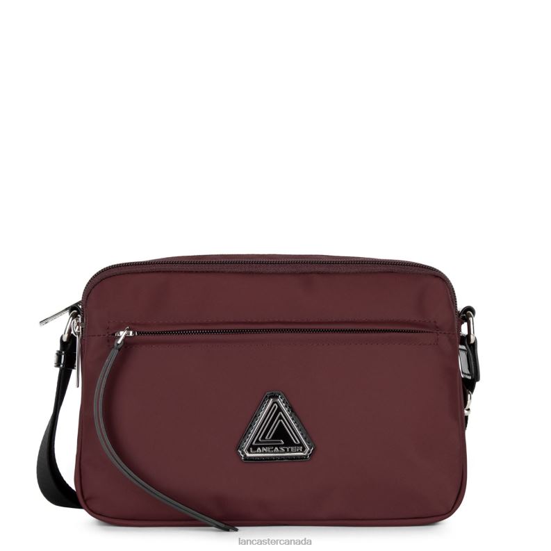 Women Crossbody Bag Basic Verni 4J6H1849 Bag Bordeaux Lancaster Paris