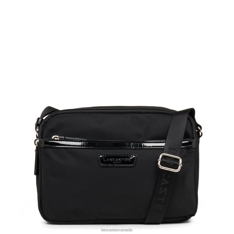 Women Crossbody Bag Basic Verni New 4J6H2336 Bag Noir Lancaster Paris