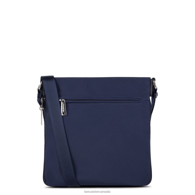 Women Crossbody Bag Basic Verni New 4J6H2368 Bag Bleu Fonce Lancaster Paris