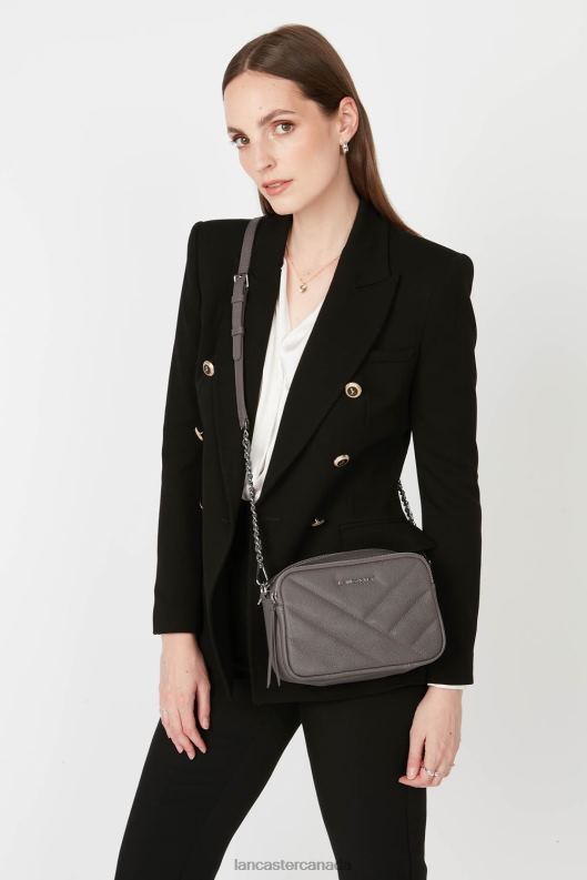 Women Crossbody Bag Caviar Matelasse 4J6H2000 Bag Taupe Lancaster Paris