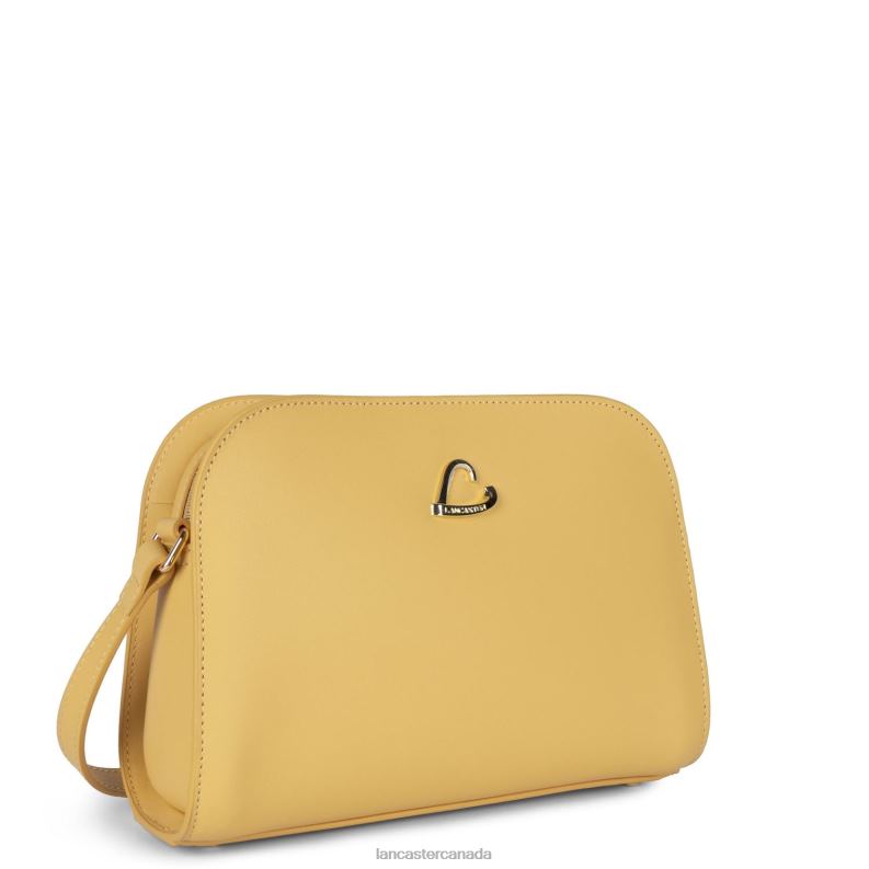 Women Crossbody Bag City Philos 4J6H1675 Bag Ocre Lancaster Paris