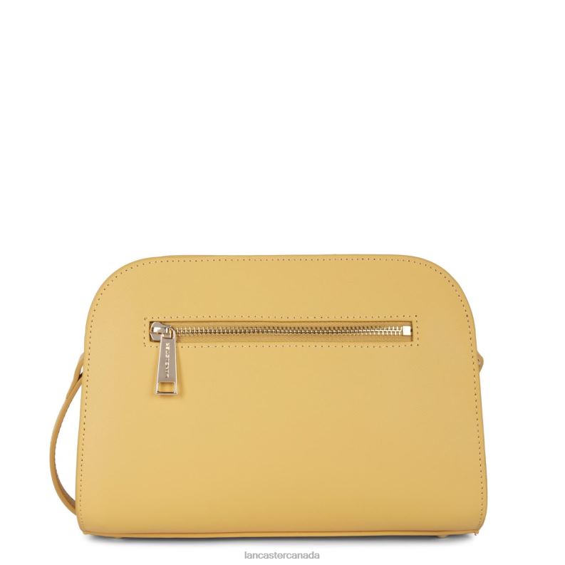 Women Crossbody Bag City Philos 4J6H1675 Bag Ocre Lancaster Paris