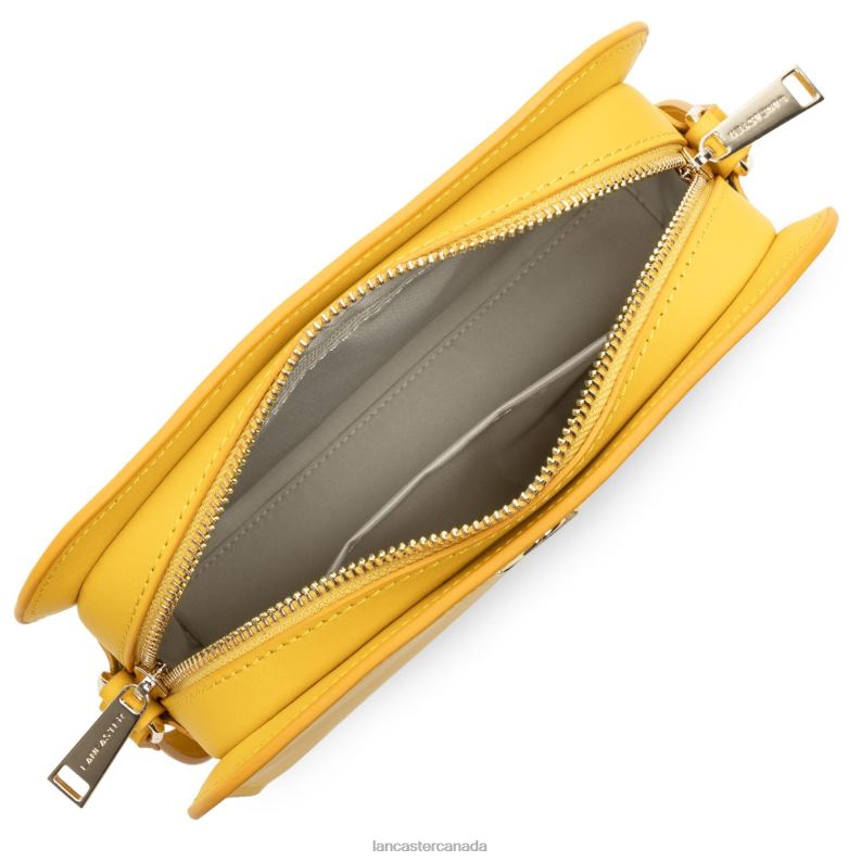 Women Crossbody Bag City Philos 4J6H1679 Bag Jaune Lancaster Paris