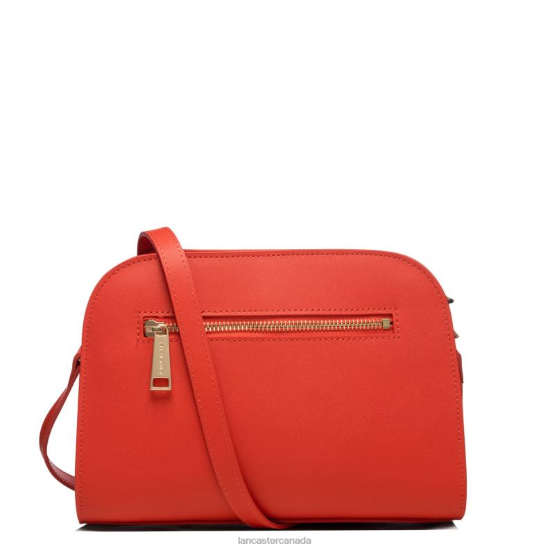 Women Crossbody Bag City Philos 4J6H1680 Bag Vermillon Lancaster Paris