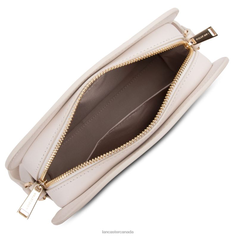 Women Crossbody Bag City Philos 4J6H1682 Bag Ecru Lancaster Paris