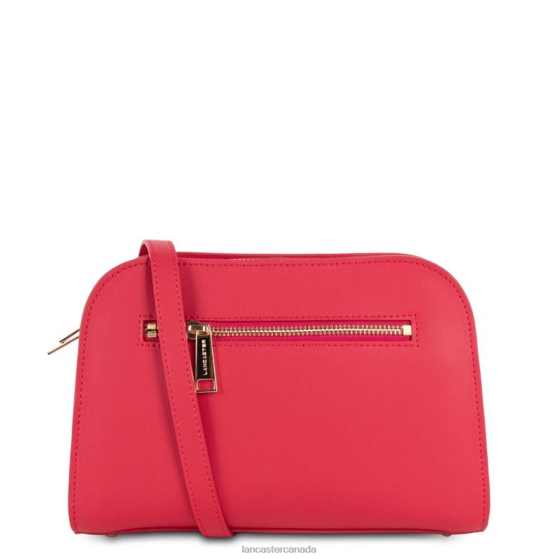 Women Crossbody Bag City Philos 4J6H1683 Bag Fuxia Lancaster Paris