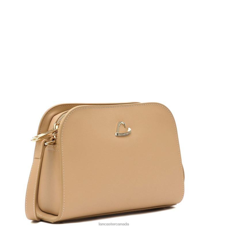 Women Crossbody Bag City Philos 4J6H1684 Bag Naturel Lancaster Paris