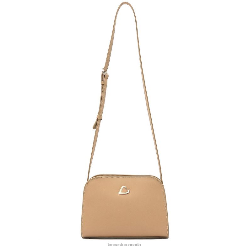 Women Crossbody Bag City Philos 4J6H1684 Bag Naturel Lancaster Paris