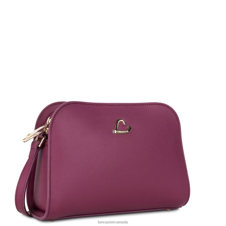 Women Crossbody Bag City Philos 4J6H1686 Bag Orchidee Lancaster Paris